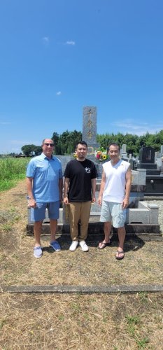 Dr. Tsuyoshi Chitose, O'Sensei Resting Place